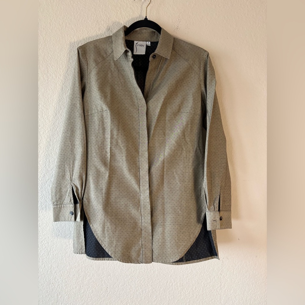 Finley Katie‎ 100% Cotton Button Down Small